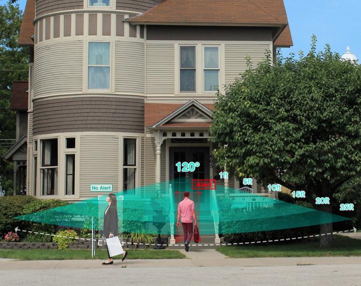 Immagine prodotto Botslab Campanello video, capacità 6400mAh, visione grandangolare a 180°, memoria interna 32G, rilevamento (WiFi)