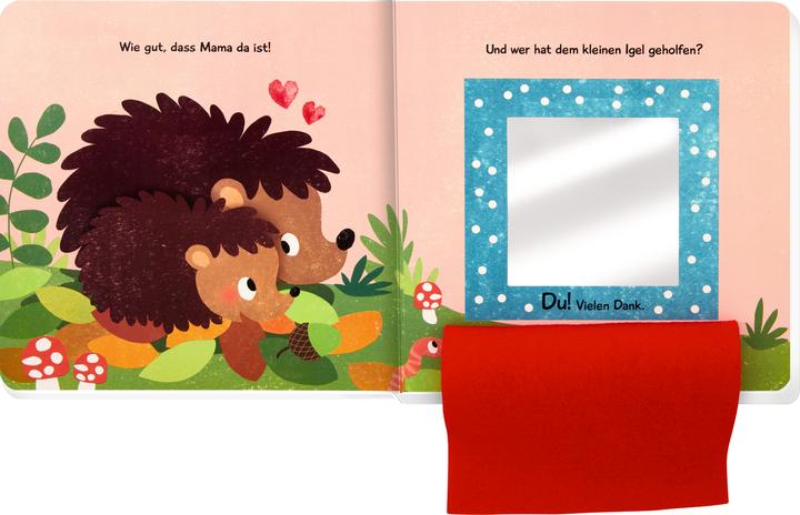 Actual product image Where's mummy, little hedgehog? (German)