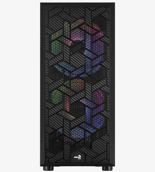 Actual product image AeroCool Hive-G-BK-v1 (Mini-ITX, ATX, Mini-ATX, Micro-ITX)