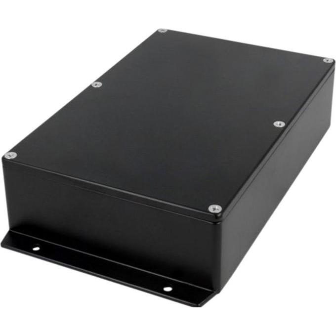 RND Components Metallgehäuse 171x121x55mm Aluminiumlegierung IP65 (Gehäuse), Elektronikzubehör + Gehäuse, Schwarz