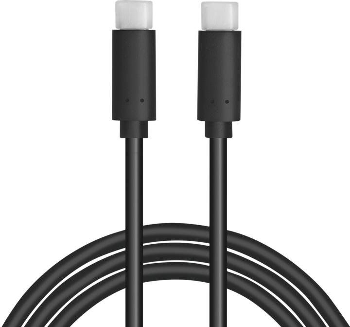 Actual product image LogiLink USB 3.1 connection cable USB-C Gen2, 1 m black (1 m, USB 3.1, 60 W)