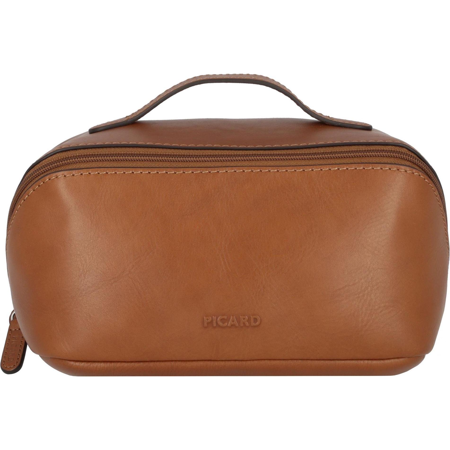 Picard, Necessaire, Kulturbeutel Toscana 7216, Braun, (4 l)