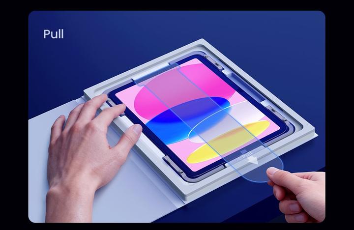 Produktbild Nillkin Panzerglas 0,4 mm H+ für iPad 10.9 2022/11 2025 (mit Applikator) (1 Stk., Apple iPad Air 11 2025)