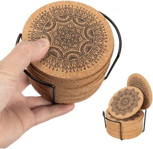 Produktbild MU Style Modern Series Getränke Untersetzer (6er-Set) (12 x)