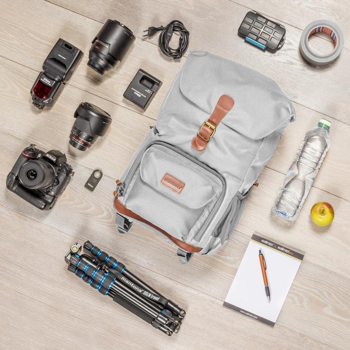 Produktbild mantona Luis junior Retro Fotorucksack (Fotorucksack, 14 l)
