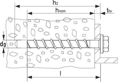 Image du produit Fischer Goujon d'ancrage R 88715 EXA 20/ 25 acier électro-galvanisé/clip à expansion A 2 (50 pcs)