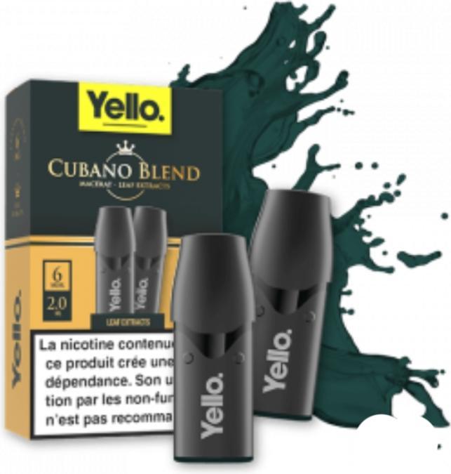 Immagine prodotto Yello Pods - Cubano Blend - Kompatibel mit Vuse I 2er Pack