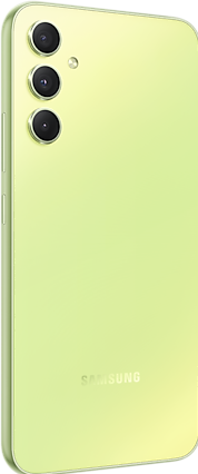 Actual product image Samsung Galaxy A34 5G (128 GB, Awesome Lime, 6.60", Dual SIM, 48 Mpx, 5G)