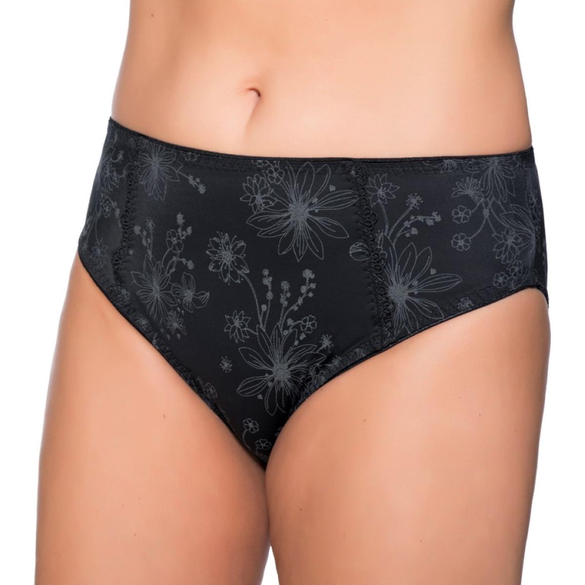 Ulla, Damen, Unterhosen, Viola Slip, Schwarz, (52, Einzelpack)