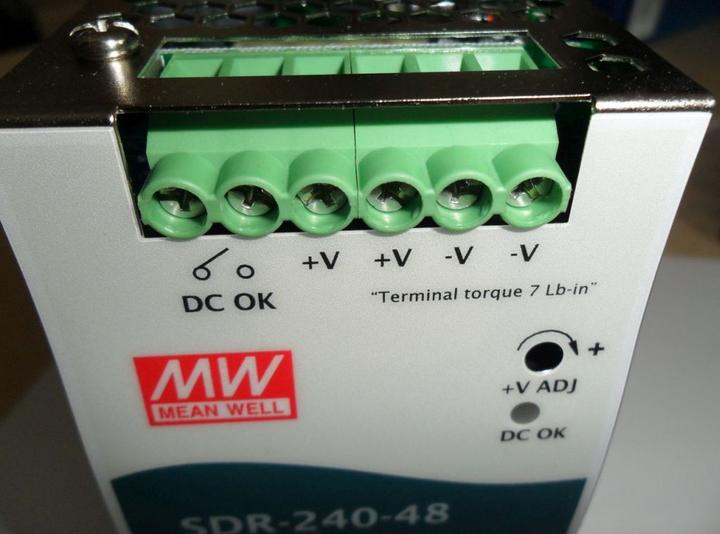 Immagine prodotto MeanWell Mean Well SDR-480 series SDR-480-48 - Netzteil (DIN-Schienenmontage möglich)