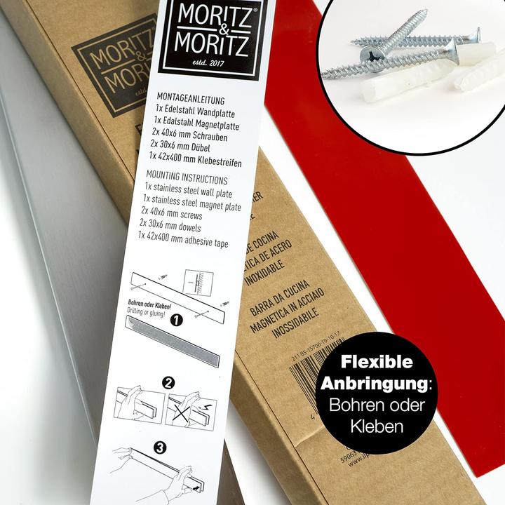 Actual product image Moritz & Moritz Knife magnet bar