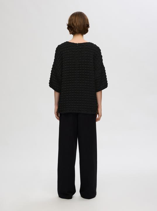 Immagine prodotto Selected Femme Top strutturato con maniche a 3/4 (S)