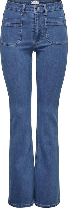 Only ONLWAUW Hohe Taille Ausgestellt Jeans Flared fit jeans (32)