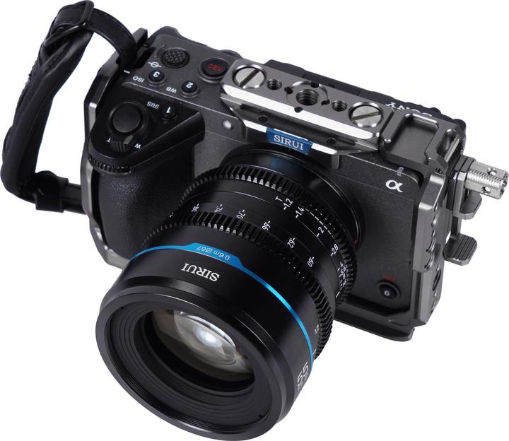 Produktbild Sirui MS55E-G Night Walker 55mm T1.2 S35 Cine Objektiv (E-Mount Gun Metal Gray) (Neuheit) (Angebot) (Sony E, APS-C / DX)