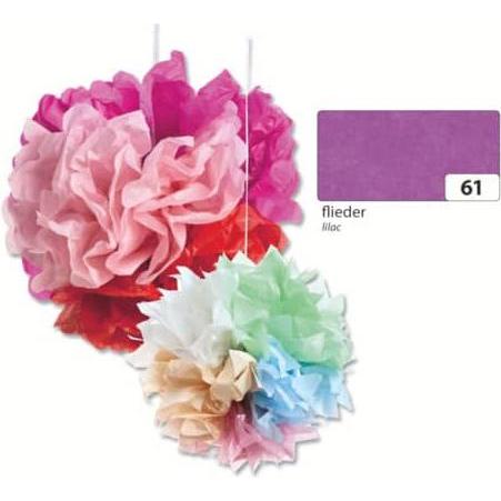 Thumbnail - Folia, Bastelpapier, Seidenpapier, (B)500 x (H)700 mm, 20 g/qm, flieder (20 g/m²)