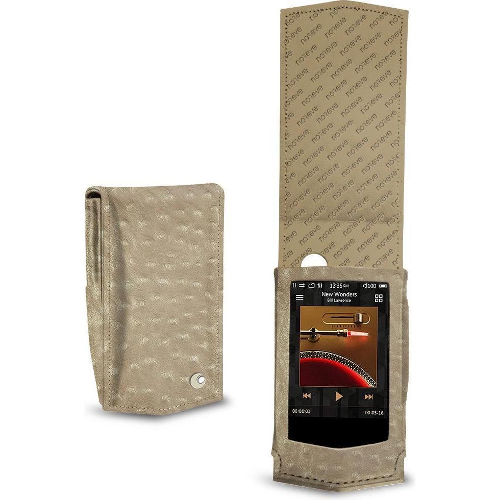 Noreve Lederschutzhülle vertikal, MP3 Tasche + Hülle, Beige