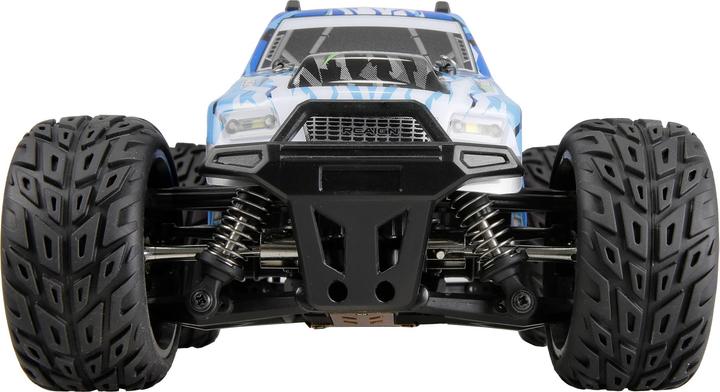 Image du produit Amewi MAX20 Monstertruck Brushed 4WD 1:20 RTR blau/pink (RTR Prêt à fonctionner)
