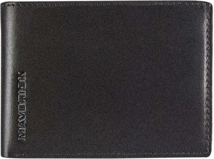 Actual product image Maverick Wallet All Black 11 x 8.1 cm