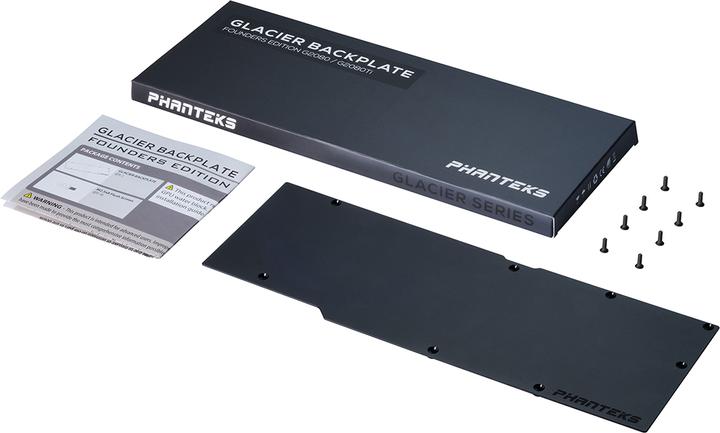 Actual product image Phanteks RTX 2080/2080 Ti Founders Edition Backplate