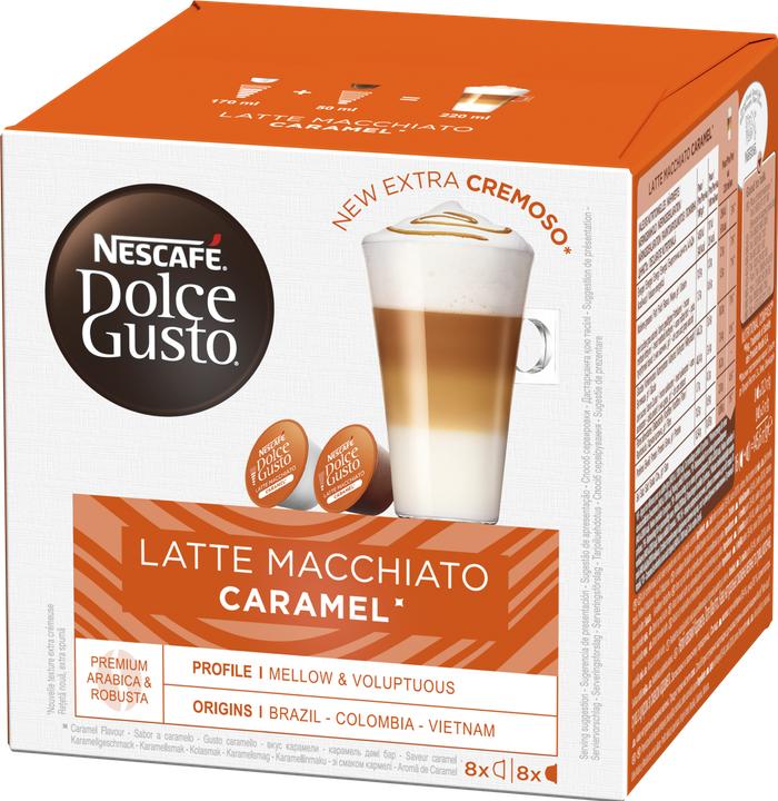Immagine prodotto Nescafé Dolce Gusto Latte Macchiato Caramel (16 x Porta.)