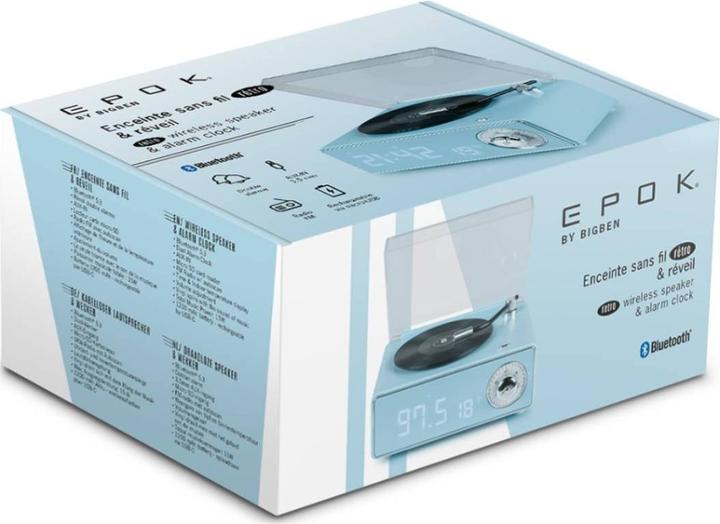 Actual product image Bigben Retro alarm clock