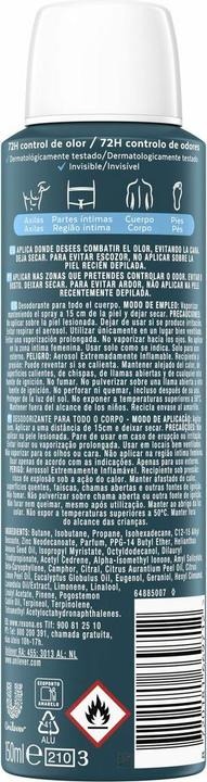 Produktbild Rexona Aerosol All Over Body Ocean Rush 150ml (Spray, 150 ml)