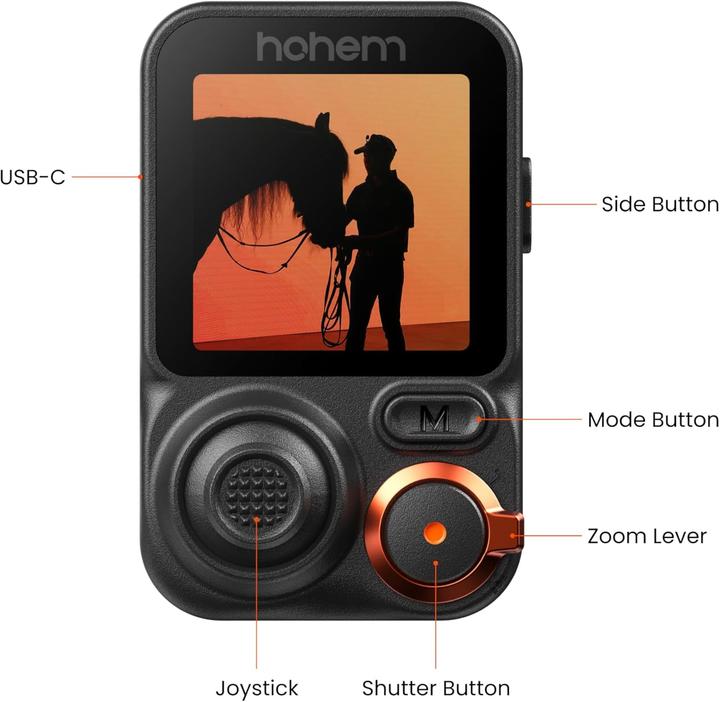 Produktbild Hohem HRT-06 Black remote controller (Gimbal Stromversorgung)