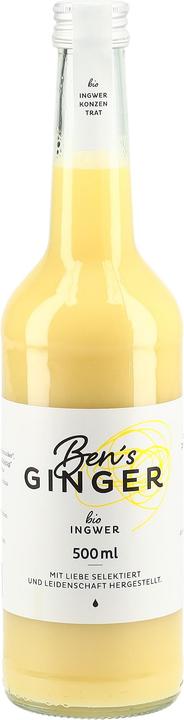 Actual product image Ben's Ginger Ingwerkonzentrat (Liquid, 500 ml)