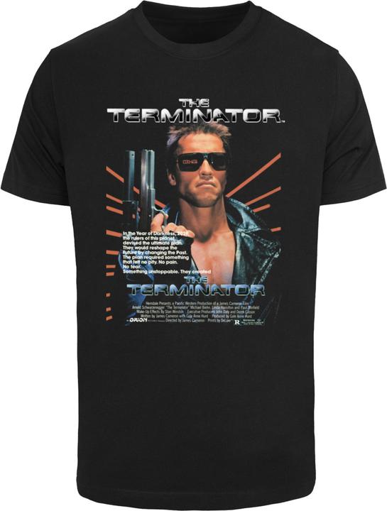 Produktbild Merchcode The Terminator - No Fear T-Shirt - 183793 (M)