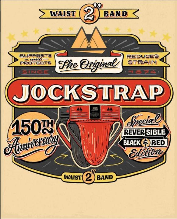 Actual product image Bike Supporter Jockstrap 2" - The 150 Years Anniversary Edition (M)