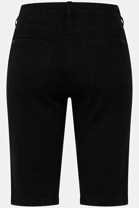 Actual product image Ulla Popken Basic Denim Mandy Bermuda Shorts (58)