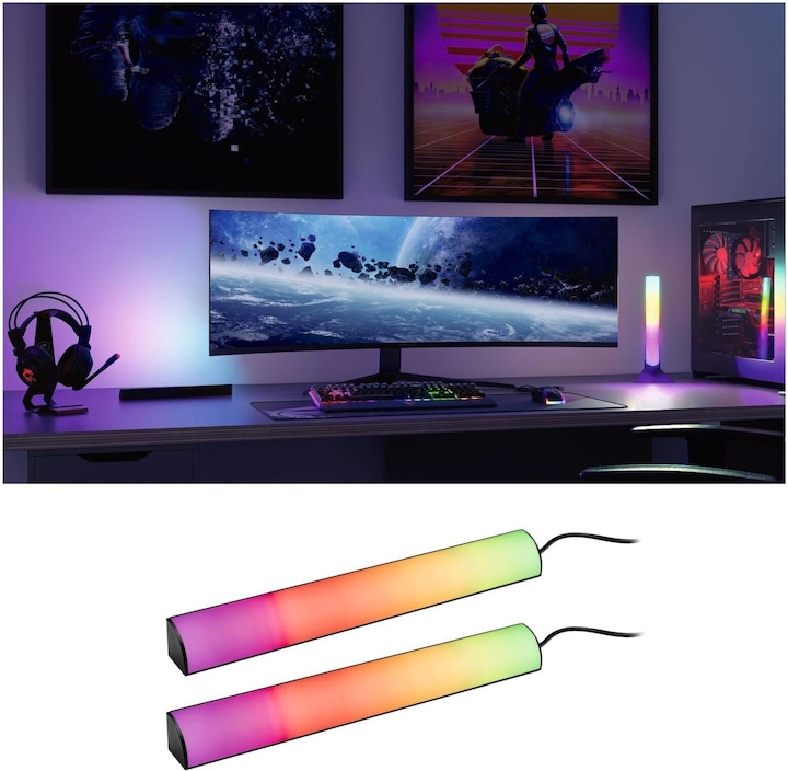 Produktbild Paulmann EntertainLED Lightbar Set (RGB, 30.50 cm, Indoor)