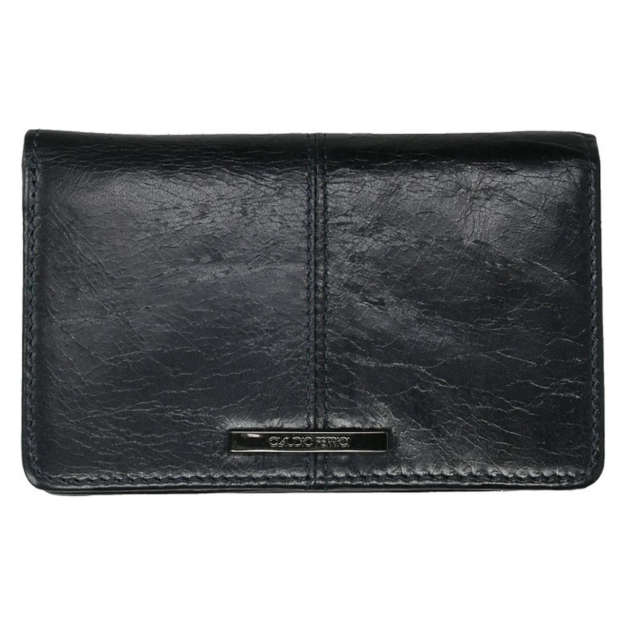 Claudio, Vrouwen, Portemonnee, Ferrici Pelle Vecchia Portemonnee Navy, Blauw