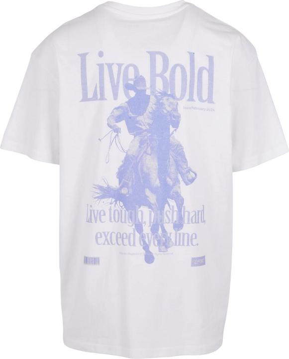 Produktbild Mister Tee Live Bold TShirt Übergross (L)
