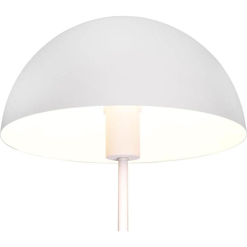Trio, Tischlampe, Nola Tischleuchte E27 ⌀30cm Weiss Matt (E27)