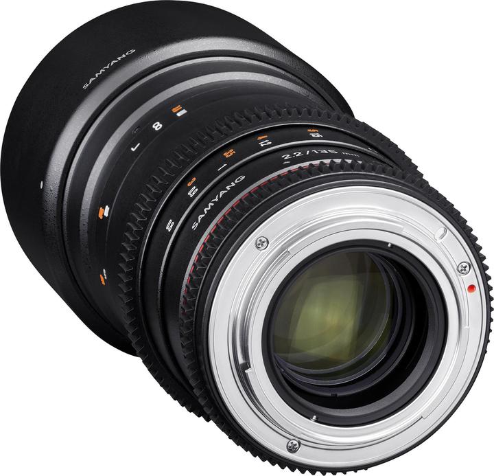 Productafbeelding Samyang 135mm T2.2 VDSLR Nikon (Nikon F, Volledig formaat)