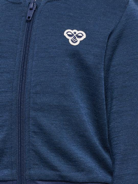 Actual product image hummel Hmlmini Wool Zip Jacket Bee (116)