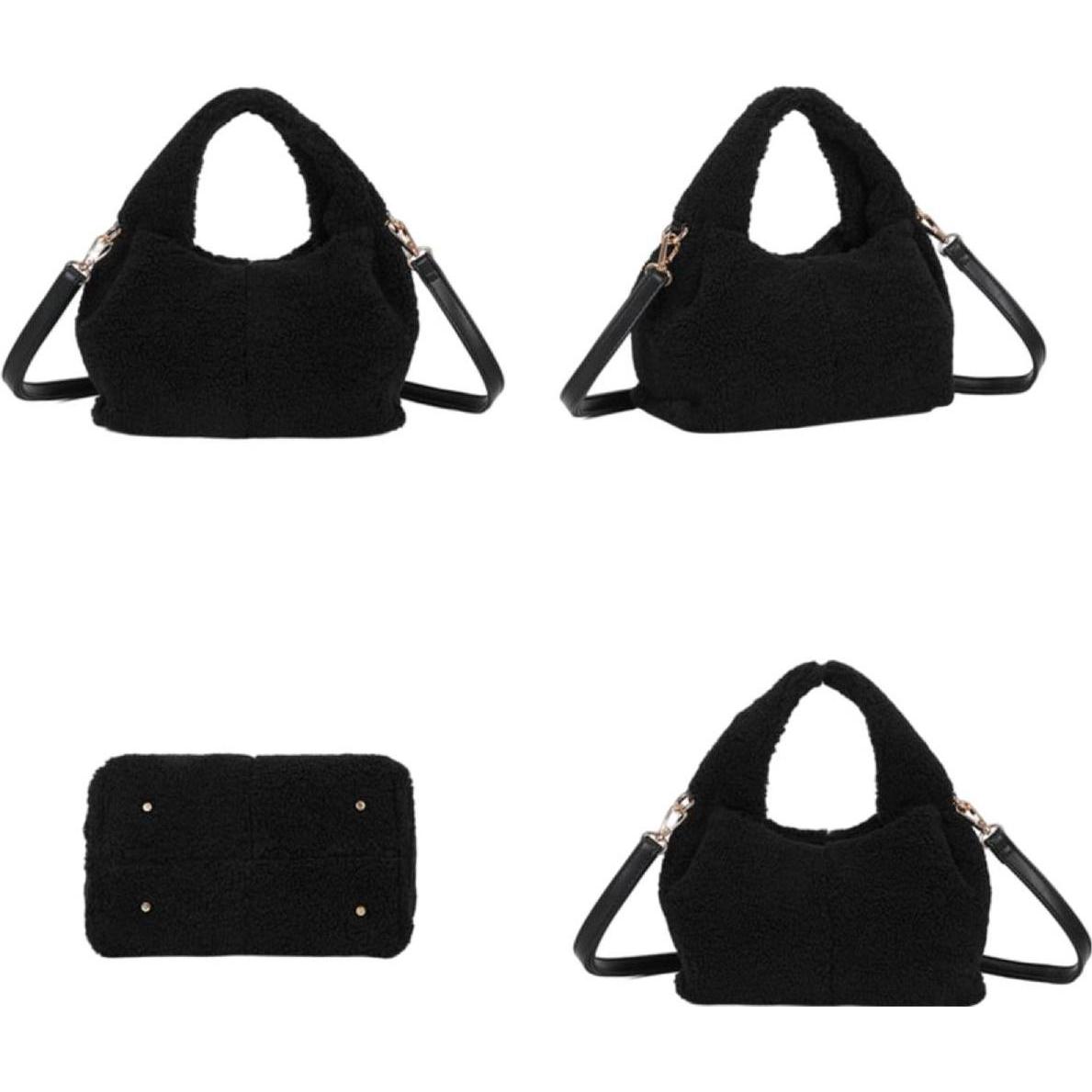 Gallantry, Tasche, HB-1963-1-BK Handtasche, Schwarz