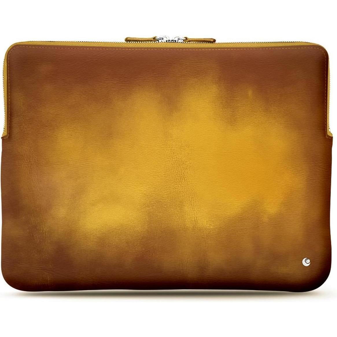 Noreve Lederhülle, Notebooktasche, Braun