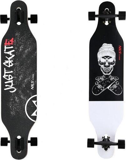 Immagine prodotto Nils Longboard Skull2 Legno Skate Extreme (40.55")