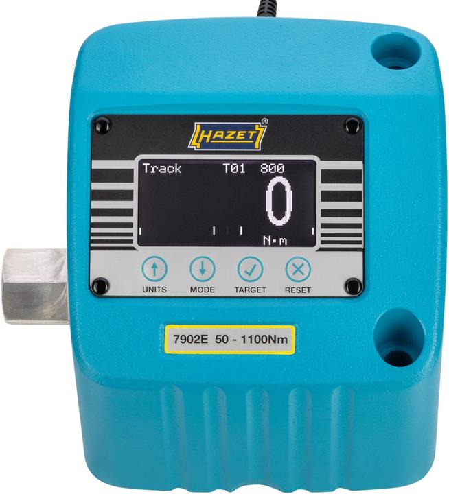 Produktbild HAZET Drehmoment-Prüfgerät ∙ elektronisch ∙ 50 - 1100 Nm 7902E ∙ Nm min-max: 50 - 1100 Nm ∙ Aussen-S… (100 Nm, 1000 Nm)
