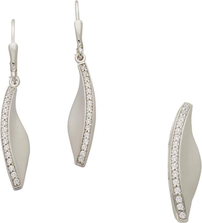 Immagine prodotto Bijou Classic Set Ohrschmuck und Anhänger (Argento)