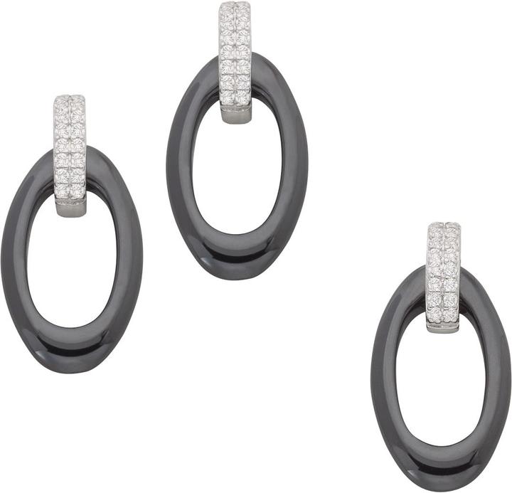 Immagine prodotto Bijou Classic Set Ohrschmuck und Anhänger (Argento)