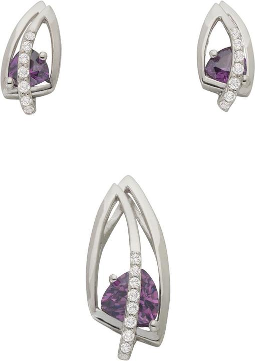 Immagine prodotto Bijou Classic Set Ohrschmuck und Anhänger (Argento)