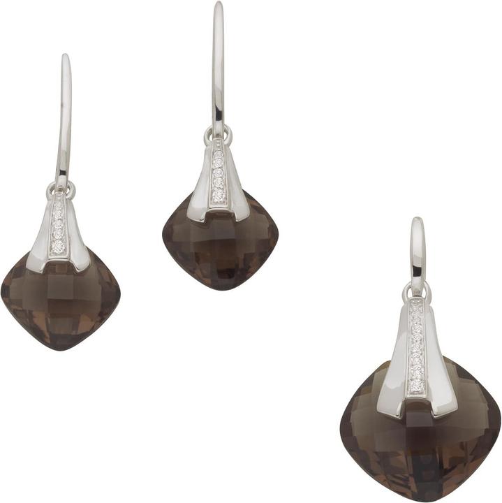 Immagine prodotto Bijou Classic Set Ohrschmuck und Anhänger (Argento)