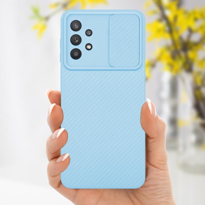 Actual product image Cadorabo Case for Samsung Galaxy A32 5G in TPU with camera protection LM009 Style (Samsung Galaxy A32 5G)