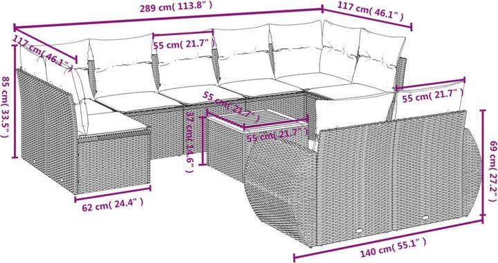 Produktbild vidaXL Carmen