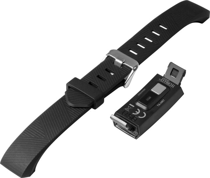 Produktbild Technaxx TX-HR7 Fitness-Tracker mit integrierter Pulsfunktion Uni Schwarz (20 mm)