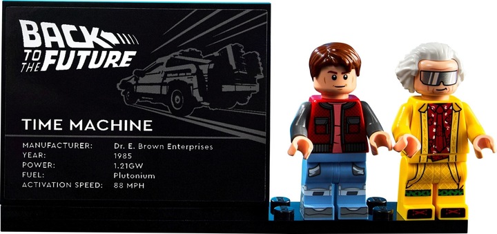 Image du produit LEGO La machine à remonter le temps de Retour vers le futur (10300, LEGO Icons, LEGO difficiles à trouver)