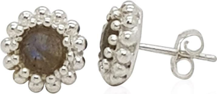 Image du produit Leyda Boucles d'oreilles en labradorite (Pierre de couleur)